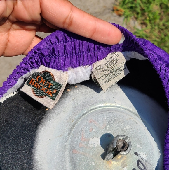 SOLD Vintage Out Brook Purple Windbreaker Track Suit - Picture 9 of 10